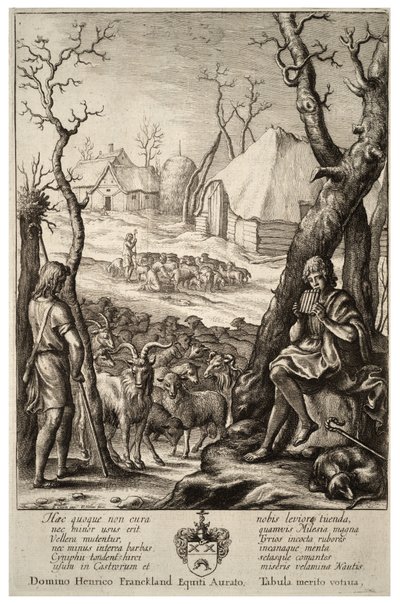Stock Breeding. State 1 by Wenceslaus Hollar